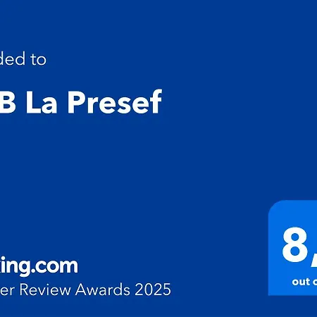 La Presef Bed and breakfast 3*